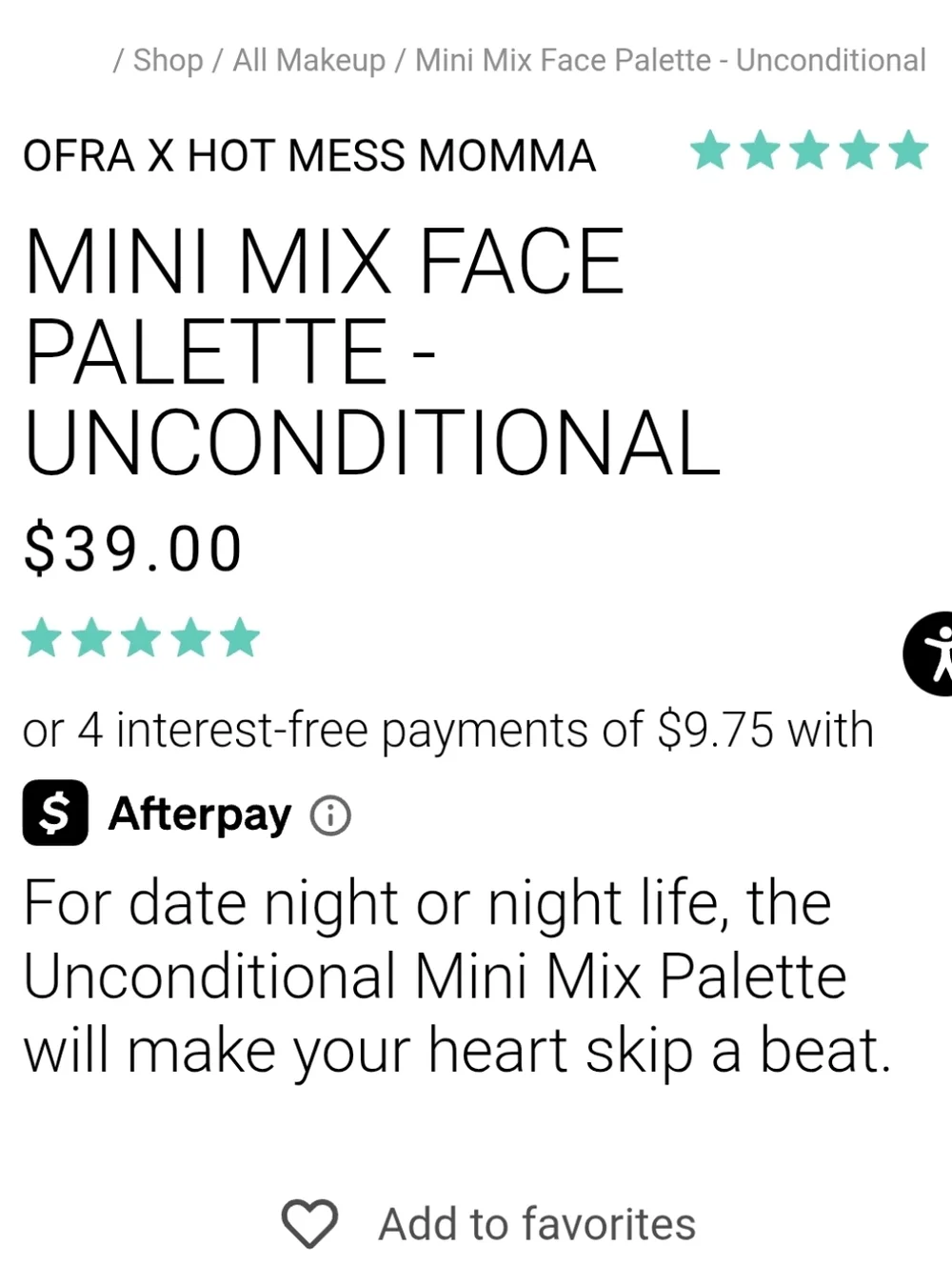 OFRA Mini Mix Palette